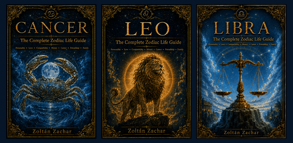 Choose Any 3 Zodiac eBooks