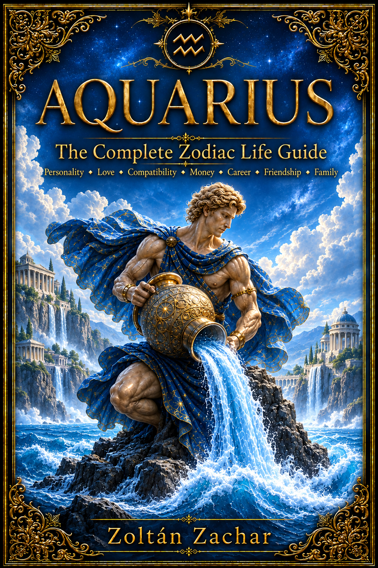 Aquarius zodiac life guide cover