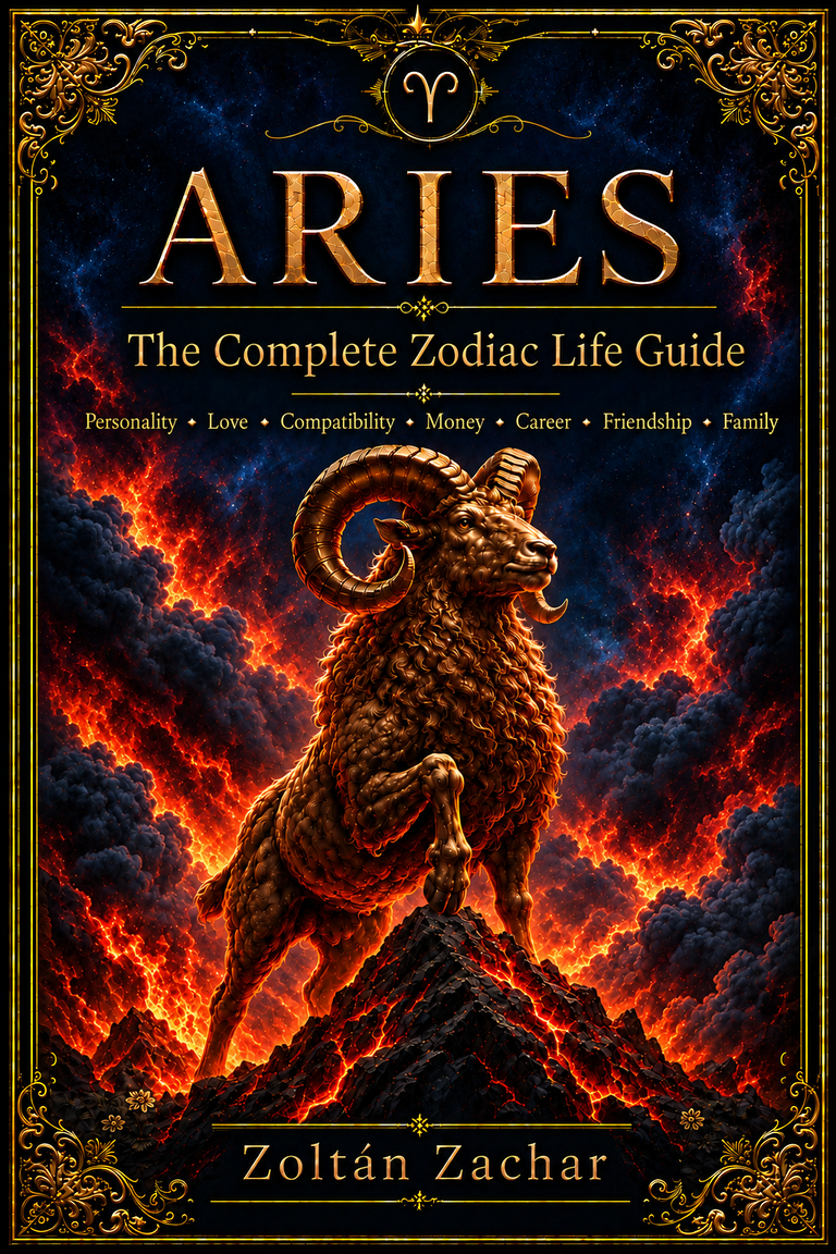 Aries zodiac life guide cover